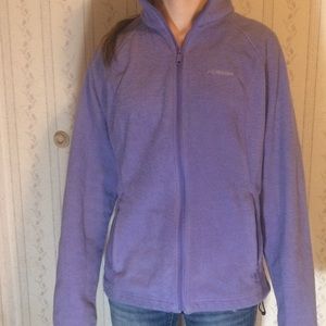 Columbia light purple fleece